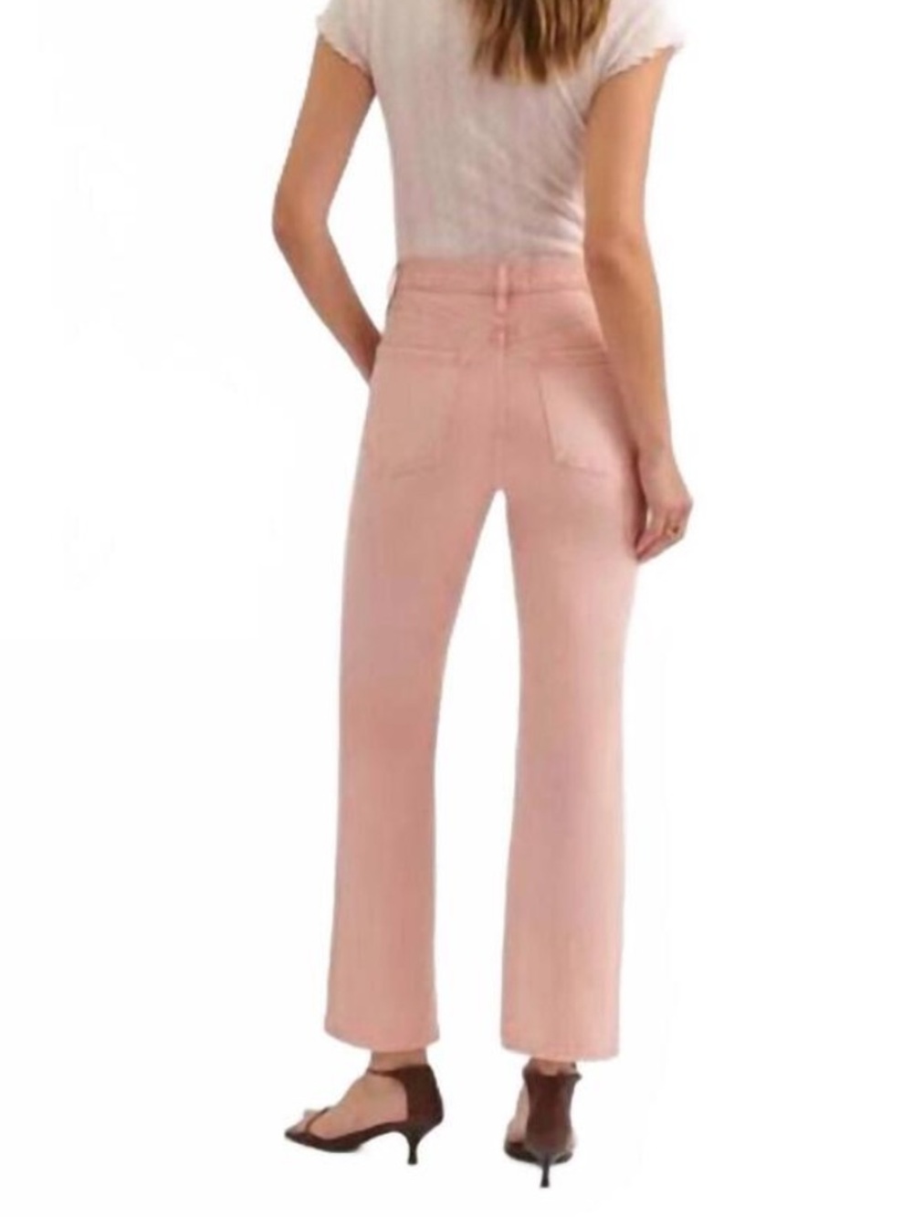 NWT DAZE Denim Shy Girl High Rise Crop Flare!